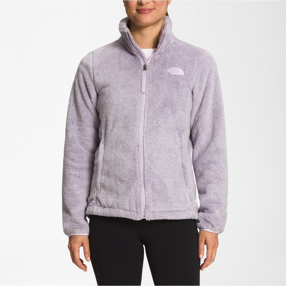 The North Face Novelty Osito Jacket Full Zip High Pile Fleece Purple Size Medium